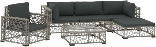 🌿 Outdoor Dining Table Set – Tempered Glass Patio Furniture Set 🪑✨