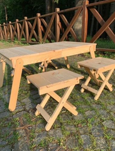 🏕️ Outdoor Camping Table Set – Portable Folding Picnic Desk & Chairs 🌿✨