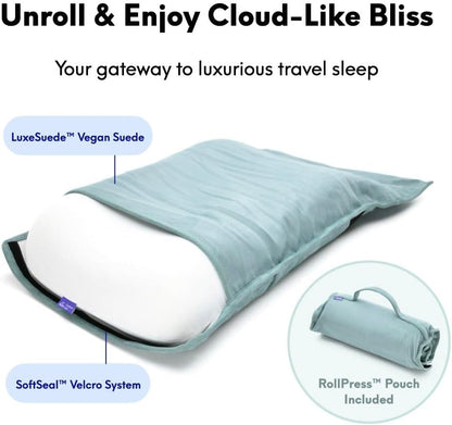 😴 Travel Neck Pillow Cushion 🧳 | Soft Sleep Support Pillow ✨ | Camping & Flight Comfort Essential 🌙