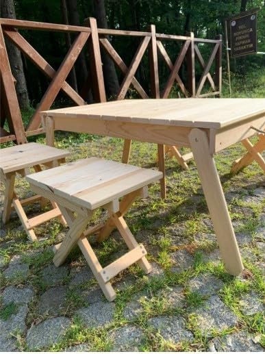 🏕️ Outdoor Camping Table Set – Portable Folding Picnic Desk & Chairs 🌿✨