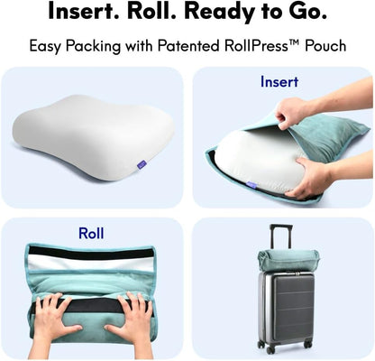 😴 Travel Neck Pillow Cushion 🧳 | Soft Sleep Support Pillow ✨ | Camping & Flight Comfort Essential 🌙