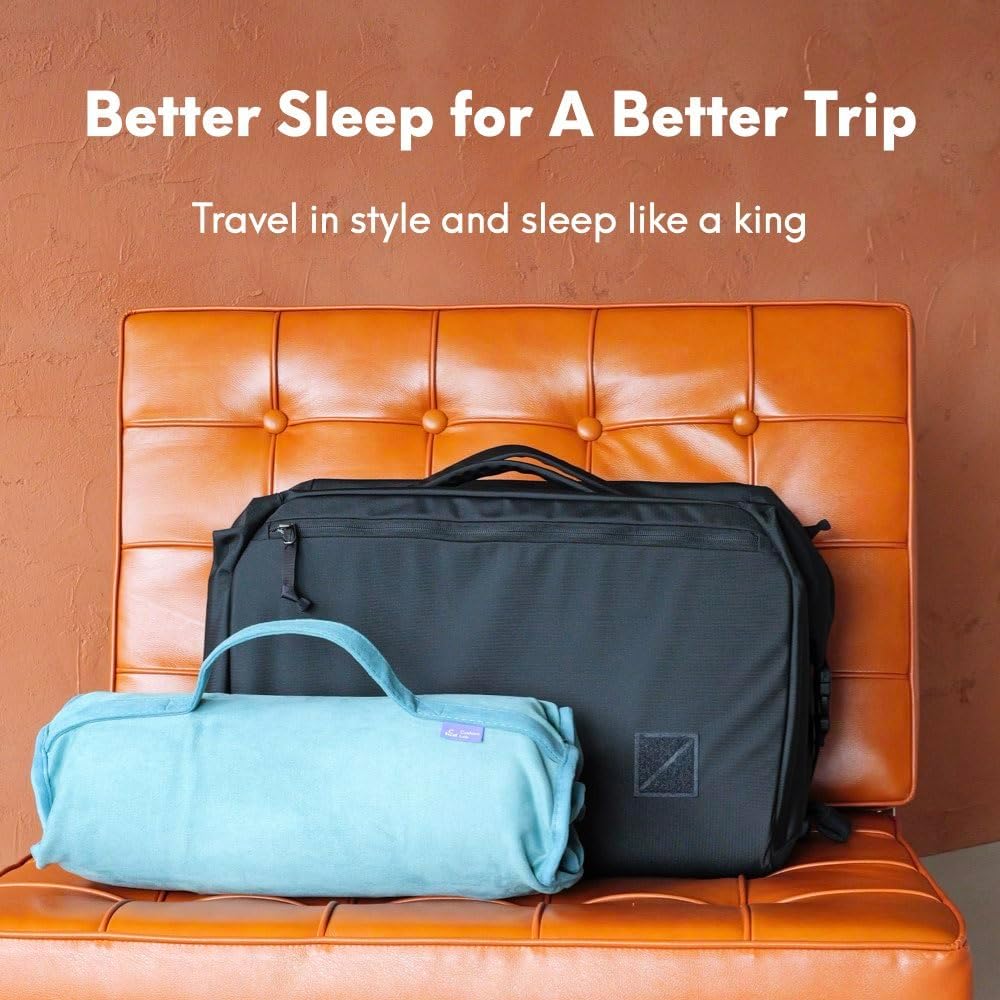 😴 Travel Neck Pillow Cushion 🧳 | Soft Sleep Support Pillow ✨ | Camping & Flight Comfort Essential 🌙