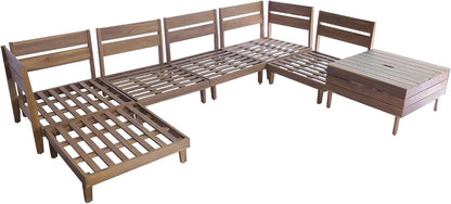 Outdoor Sectional Sofa Set 🏡 Patio Lounge Couch