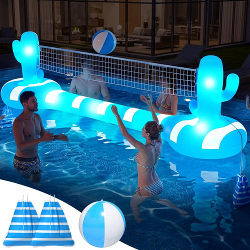 🏐 Inflatable Pool Volleyball Set 🌊 | Floating Water Game Fun ✨ | Summer Swim Party Essential ☀️