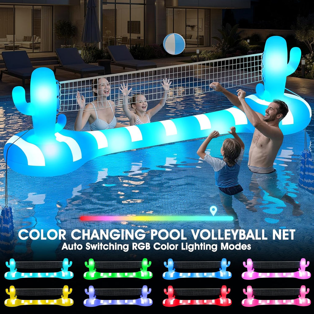 🏐 Inflatable Pool Volleyball Set 🌊 | Floating Water Game Fun ✨ | Summer Swim Party Essential ☀️