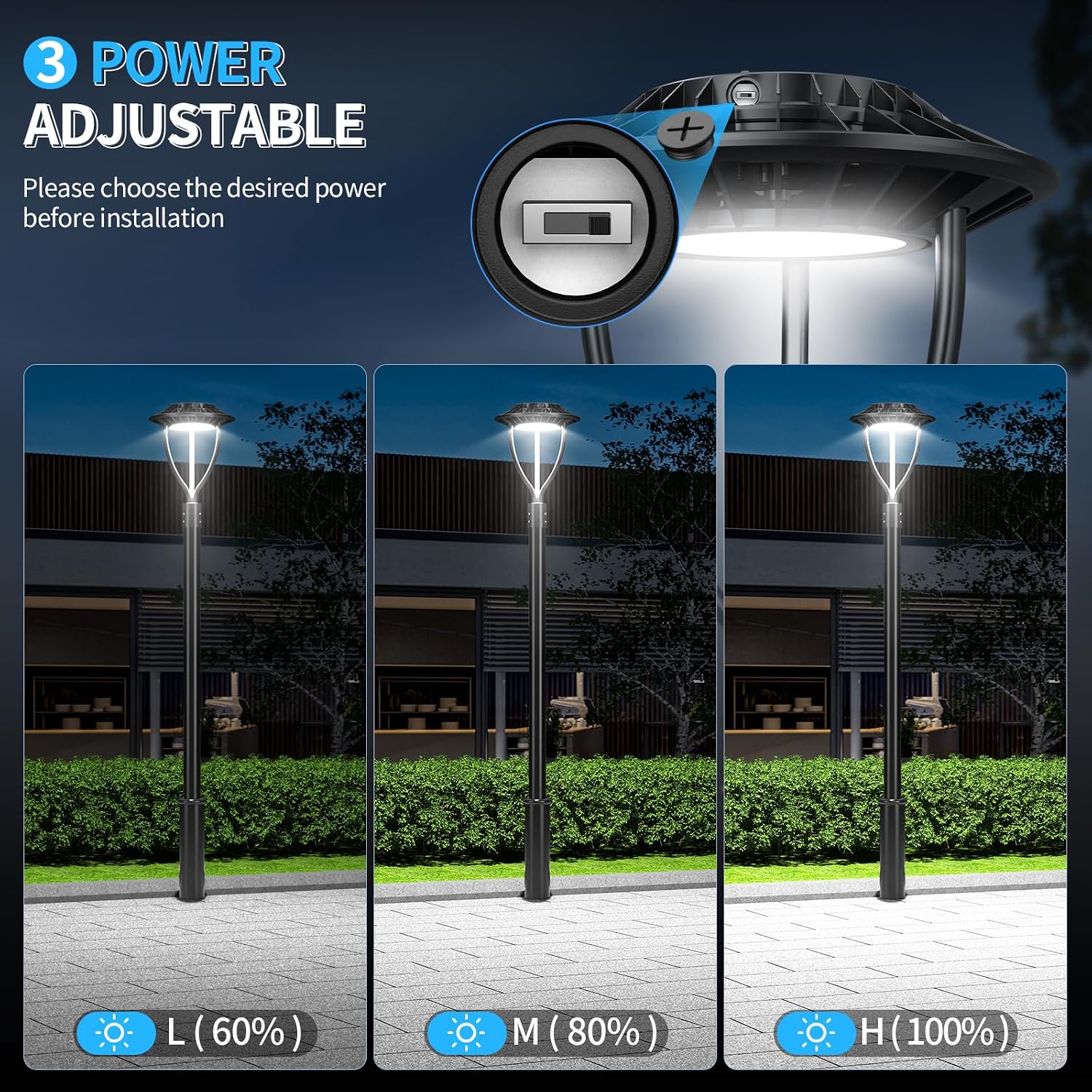 💡 Waterproof Outdoor LED Circular Light – Garden & Parking Wall Lamp 🌙✨